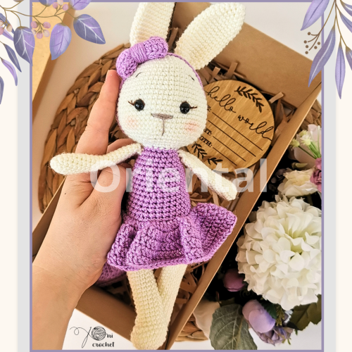 Crochet doll for baby_in a gift box