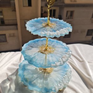 cake holder from resin