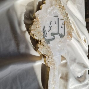 Mirror for Bride's resin