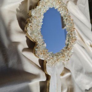 Mirror for Bride's resin