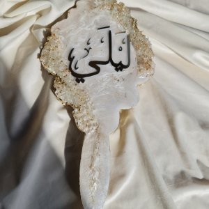 Mirror for Bride's resin