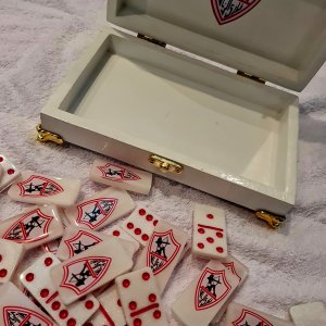 zamalek custom resin domino set