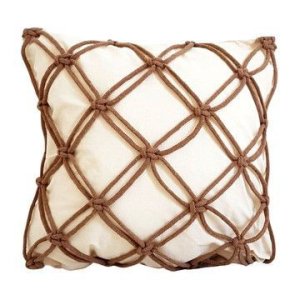 Macrame cushion cover