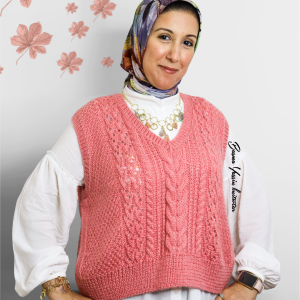 Winter women knitwear vest