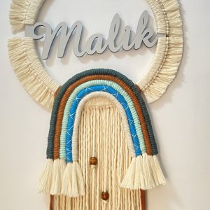 Macrame hanging for child