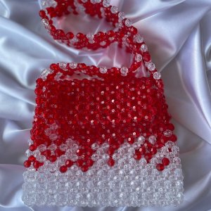 Bloody Beaded Medium shoulder bag