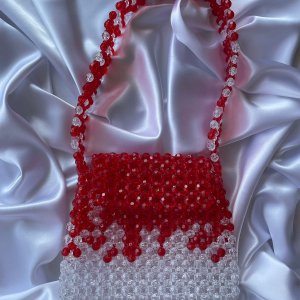 Bloody Beaded Medium shoulder bag