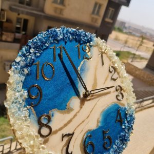 wallclock 30cm,tissue box,coaster from resin for decoration