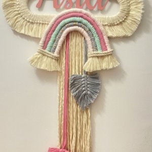 Macrame hanging for child