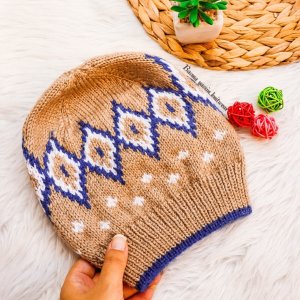 Knitted hat for children