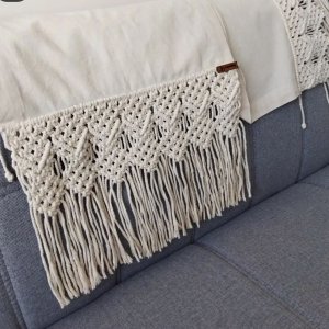 Macrame mattress for decoration