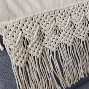 Macrame mattress for decoration