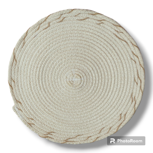 Cotton coaster for dishes and cups