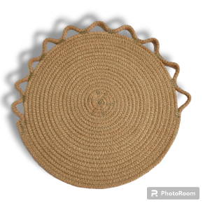 Cotton coaster for dishes and cups