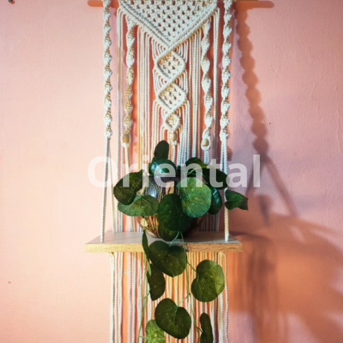 Wall hanging macrame