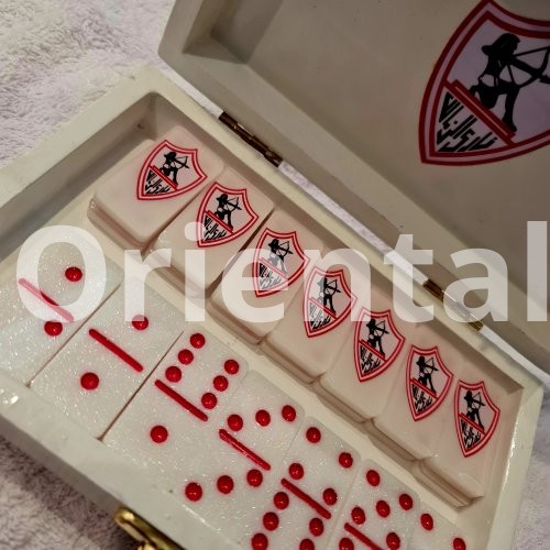 zamalek custom resin domino set