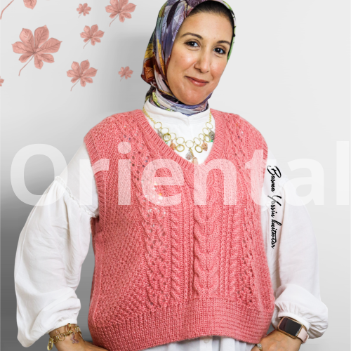 Winter women knitwear vest