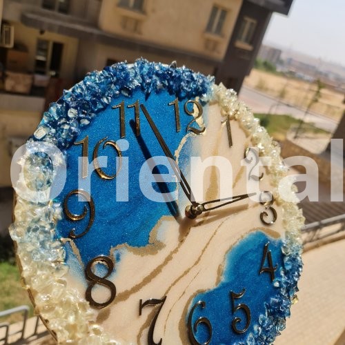 wallclock 30cm,tissue box,coaster from resin for decoration