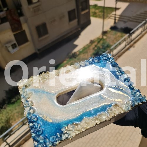 wallclock 30cm,tissue box,coaster from resin for decoration