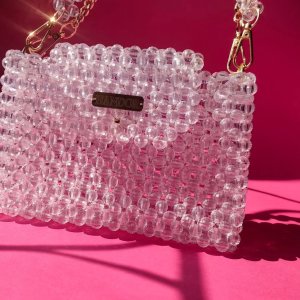 crystal shoulder and crossbody bag