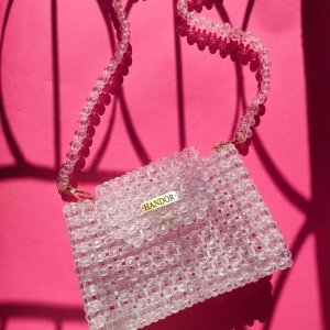 crystal shoulder and crossbody bag