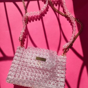 crystal shoulder and crossbody bag