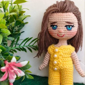 Amigurumi crochet doll