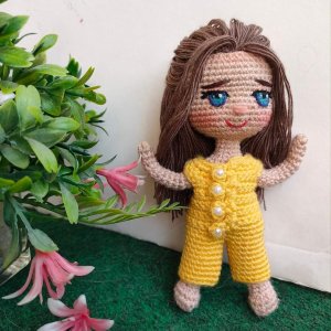 Amigurumi crochet doll