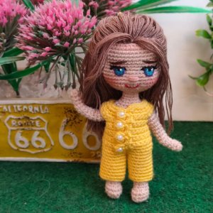 Amigurumi crochet doll