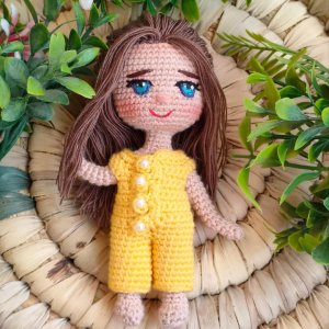 Amigurumi crochet doll