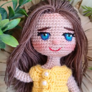 Amigurumi crochet doll