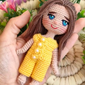 Amigurumi crochet doll