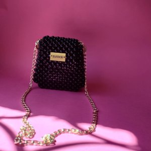 pearls shoulder and Handbag