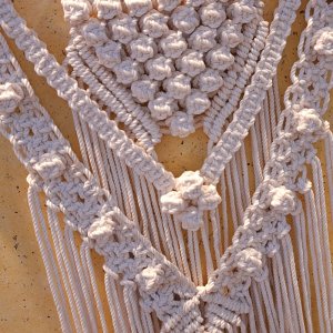 Macrame hanging for decoration