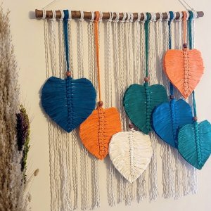 Macrame wall hanger for decoration