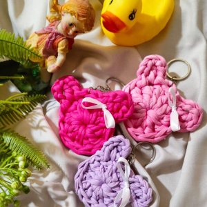 Colorful crochet medals For kids