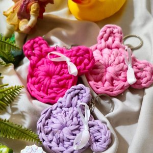 Colorful crochet medals For kids