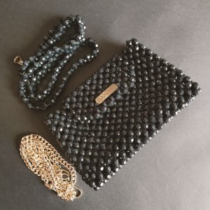 crystal shoulder and crossbody bag