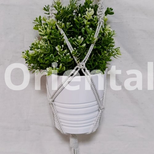 Decorative macrame plant pot holder