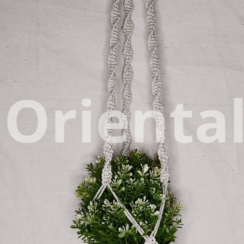 Decorative macrame plant pot holder