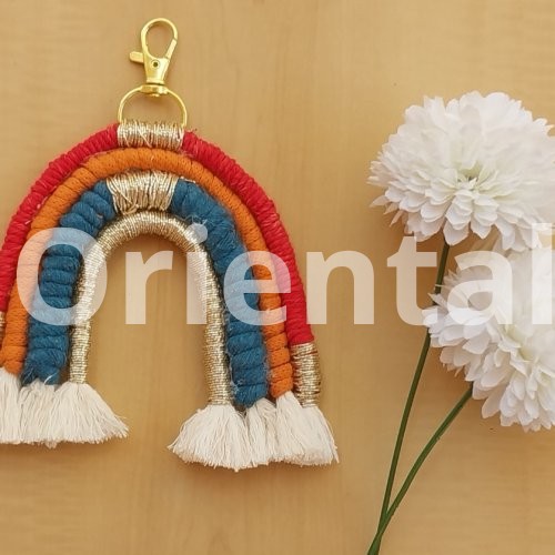 Macrame cross bag for kids