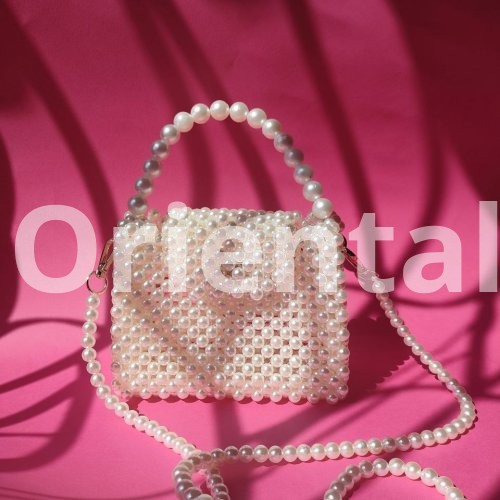 Pearl handbag and crossbody bag