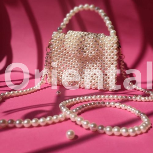 Pearl handbag and crossbody bag