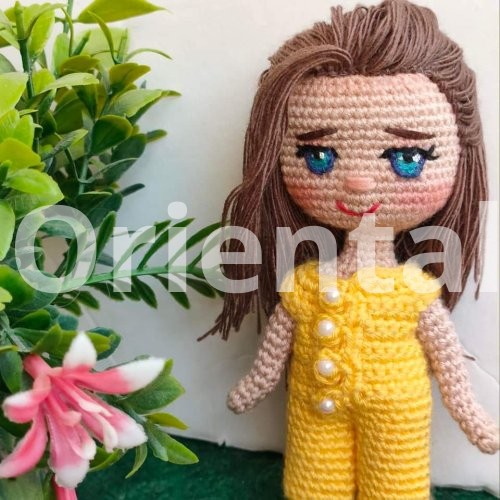 Amigurumi crochet doll