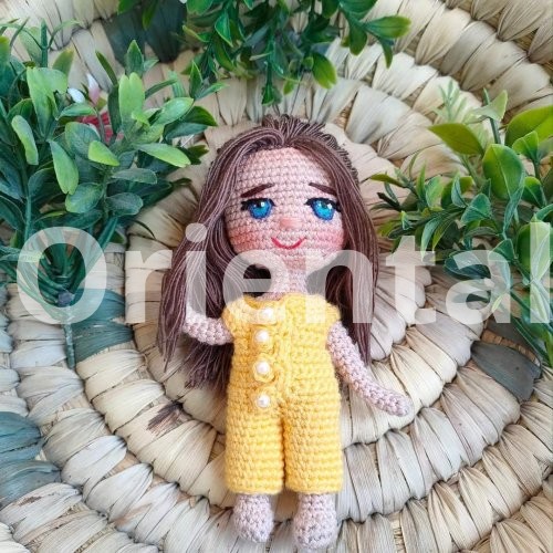 Amigurumi crochet doll