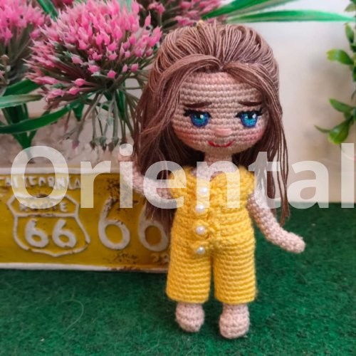 Amigurumi crochet doll