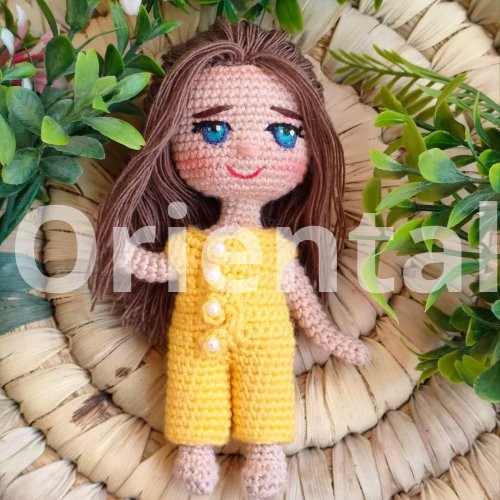 Amigurumi crochet doll