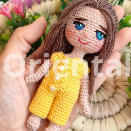 Amigurumi crochet doll