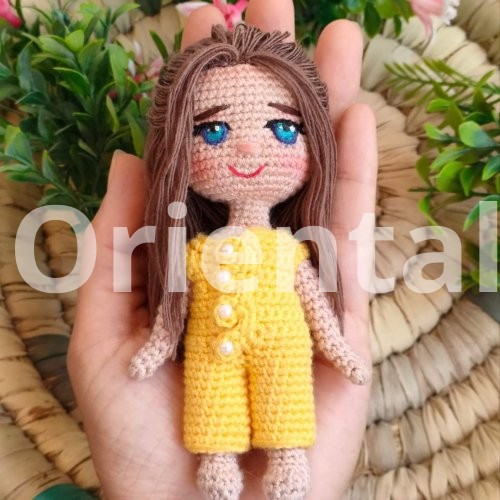 Amigurumi crochet doll