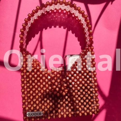 Crystal shoulder bag